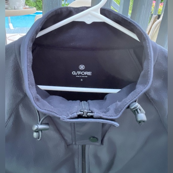 NEW Women’s black Gfore G/FORE quilted fleece jacket, sold out, rare find! - Picture 5 of 10